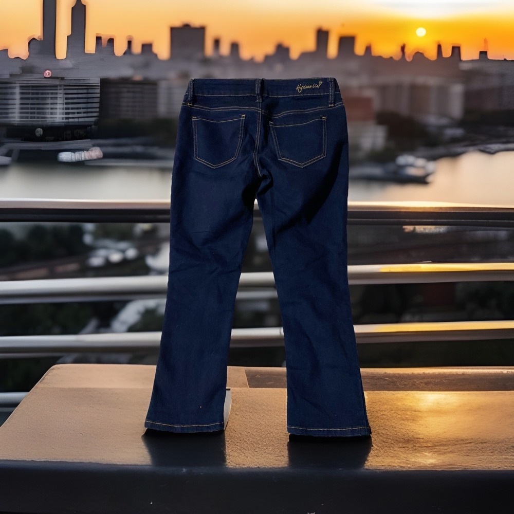 Hydraulic Jeans Hydra Lift Women's Size 9/10‎ Mid Rise Ankle Skinny Blue Jeans